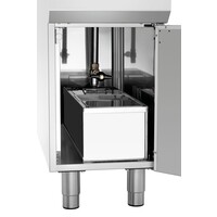 friteuse électrique | 20 litres | 400x900x900 mm