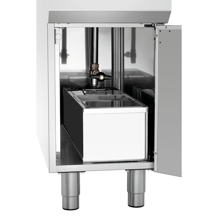 friteuse électrique | 20 litres | 400x900x900 mm