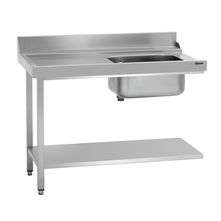 Supply table | stainless steel | Sink | 1200x720x850mm