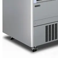 Wall cooler with roller shutter | Stainless steel | 868 x 740 x 1994 mm