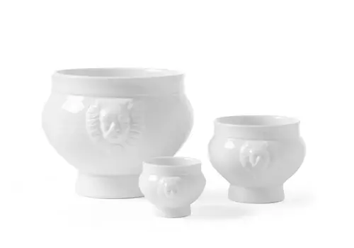  Hendi White Soup Bowl Porcelain 250 ml | 4 pieces 