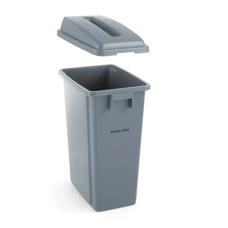 Couvercle en plastique avec ouverture pour récipient HT691137