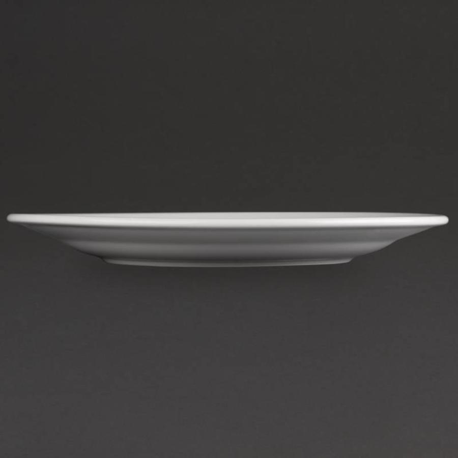 Assiettes Athena Hotelware à bord large | 25 cm