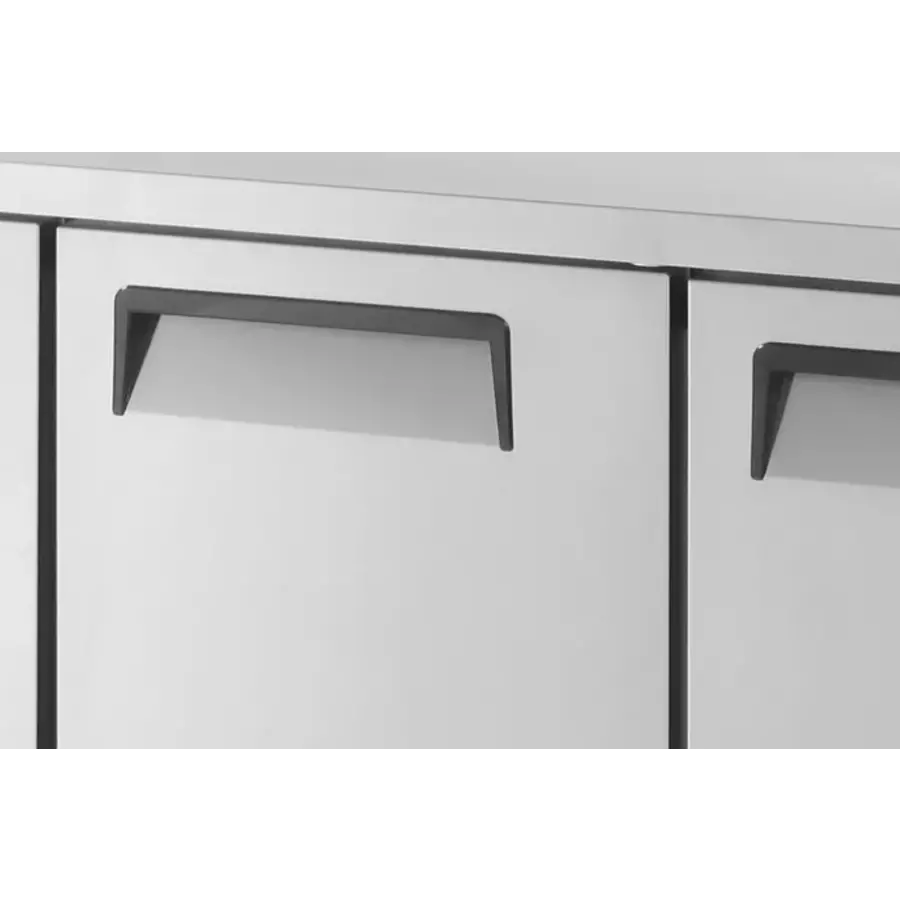 Gekühlte Werkbank mit 2 Türen 220 L - Edelstahl 1200x600x(h)886