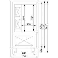 Cellule de refroidissement rapide 10x GN1/1 | Ligne Pro
