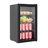 HorecaTraders Mini fridge table model 80L 474 x 440 x 840mm