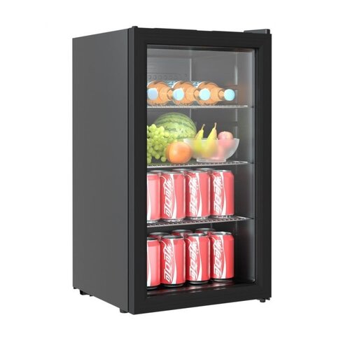  HorecaTraders Mini-Kühlschrank Tischmodell L 80L 474 x 440 x 840mm 