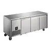 HorecaTraders Polar U-series premium 3-door fridge freezer | 420 L |