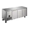 HorecaTraders Polar U-series premium 3-door refrigerator freezer | 420 L |