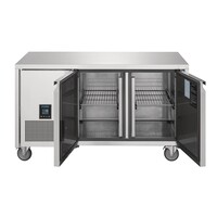 Congélateur de comptoir Polar série U à deux portes 267 L