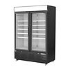 HorecaTraders Polar G-Series Standing Display Freezer 920Ltr Black