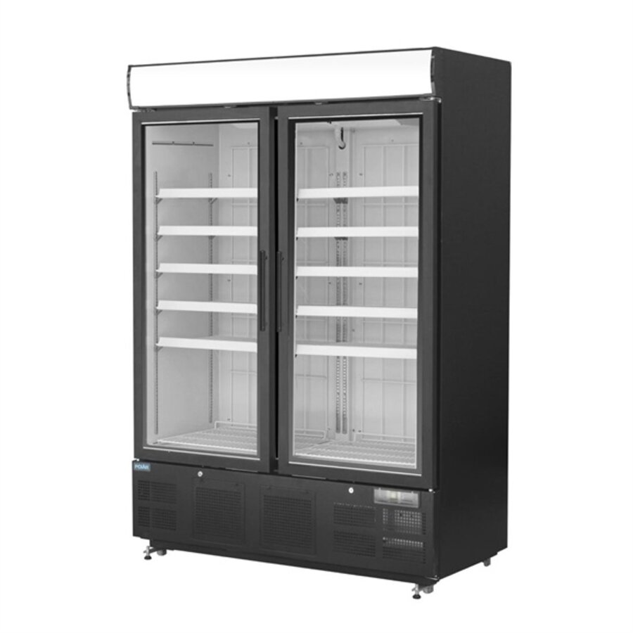 Polar G-Series Standing Display Freezer 920Ltr Black