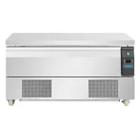 Établi congélateur réfrigéré compact Polar série U | 1 tiroir 3x GN 1/1 150mm | Acier inoxydable