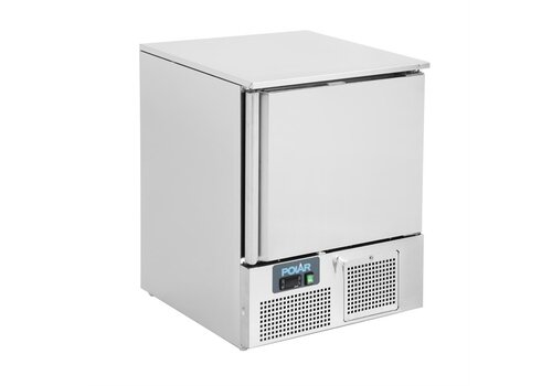  HorecaTraders Polar U series fish cooling | 140L | 85 x 68 x 70 cm | Stainless steel 