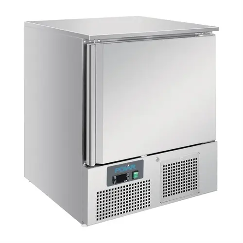  HorecaTraders Polar U-series low model cooling | 140L | 82.9 x 68 x 70 cm | Stainless steel 