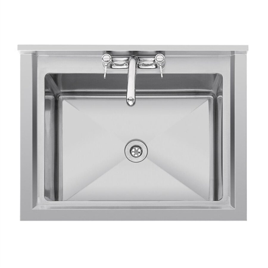 Évier profond en acier inoxydable | 77x60cm | 100 L |