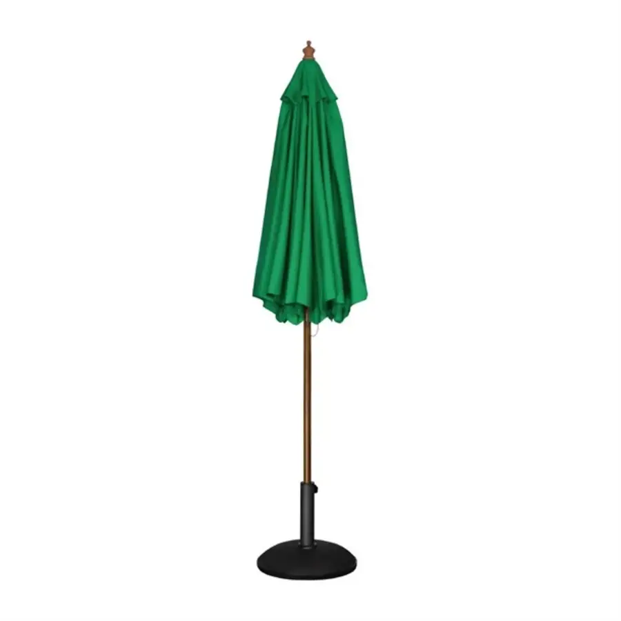 ronde parasol groen | 3 meter  |