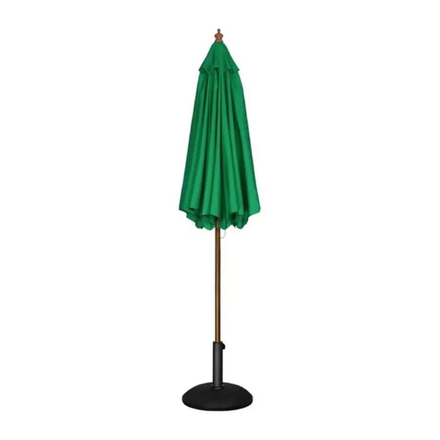 Bolero ronde parasol groen | 3 meter  |