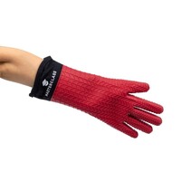 SILICONE OVEN GLOVE WITH COTTON INNER COVER | 15cm | 2 pieces