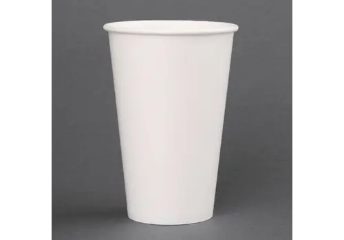  HorecaTraders Gobelets en papier recyclables Fiesta pour boissons froides | 340 ml | (1000 pièces) | 