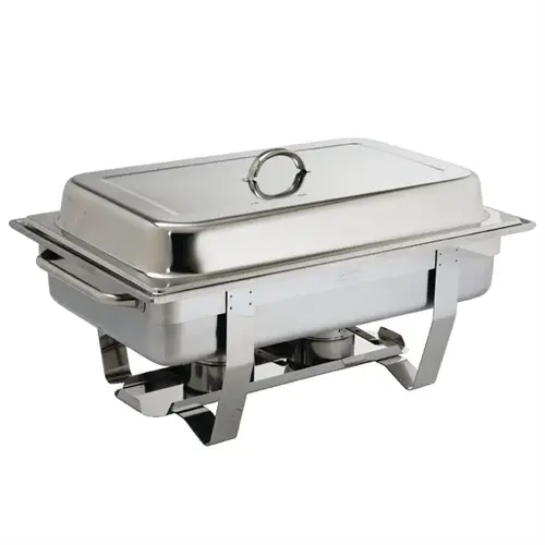  Olympia Ensemble de poêles Milan GN 1/1| 27 x 33,2 x 59 cm | acier inoxydable | 