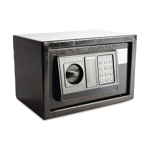  HorecaTraders Bolero standard hotel safe | Black | 20 x 31 x 20 cm | 