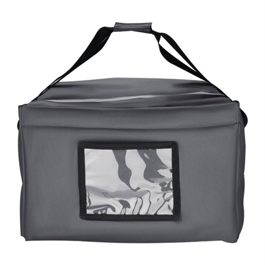 Insulated Pizza Delivery Bag | Grey | 495x495x320mm