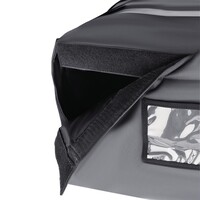 Insulated pizza delivery bag | Gray | 495x495x320mm |