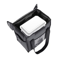 Sac de livraison isotherme à chargement par le haut | Gris | 330x230x330mm