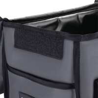 Sac de livraison isotherme à chargement par le haut | Gris | 330x230x330mm