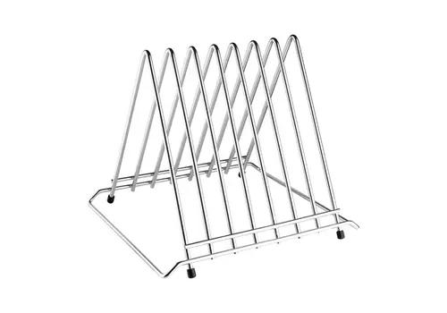  Hygiplas heavy-duty cutting board rack 7 slots | Stainless steel | 28 x 32.8 x 29.7 cm | 