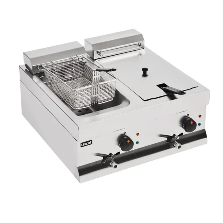 Silverlink 600 | Friteuse double avec égouttoir | 2 x 9 litres |