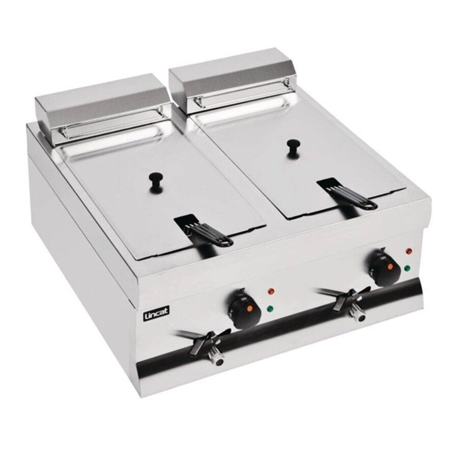 Silverlink 600 | Friteuse double avec égouttoir | 2 x 9 litres |