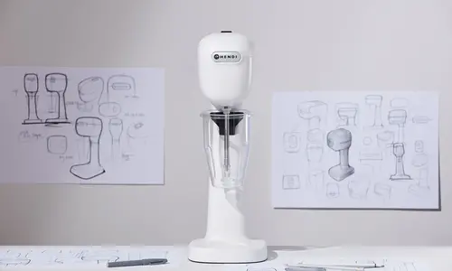 Innovatief Design voor Culinaire Meesters: Ontdek de Iconic Milkshake Mixer van HENDI ontworpen door Robert Bronwasser