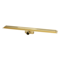 Duschrinne Messing | Edelstahl | ABS | 800 x 62 x 65 mm