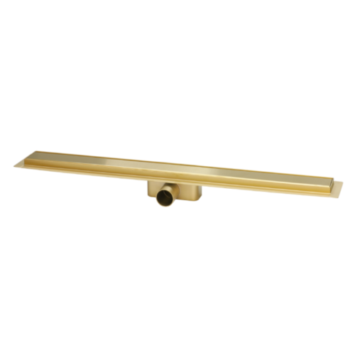  HorecaTraders Shower drain Brass | Stainless steel | ABS |900 x 62 x 65 mm 