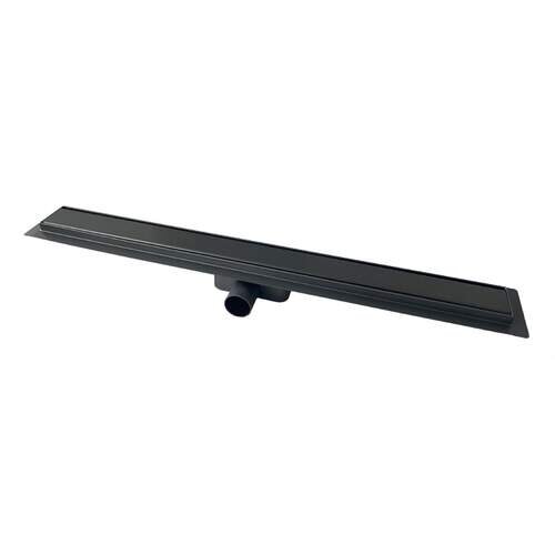  HorecaTraders Shower drain Gun Metal | Stainless steel | ABS | 700 x 62 x 65 mm 