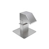 HorecaTraders Dachdurchführung Aluminium 125x250mm