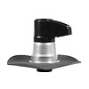HorecaTraders Conduit de toiture en aluminium avec dalle bitumineuse ø60mm - isolé - bouchon PP refermable