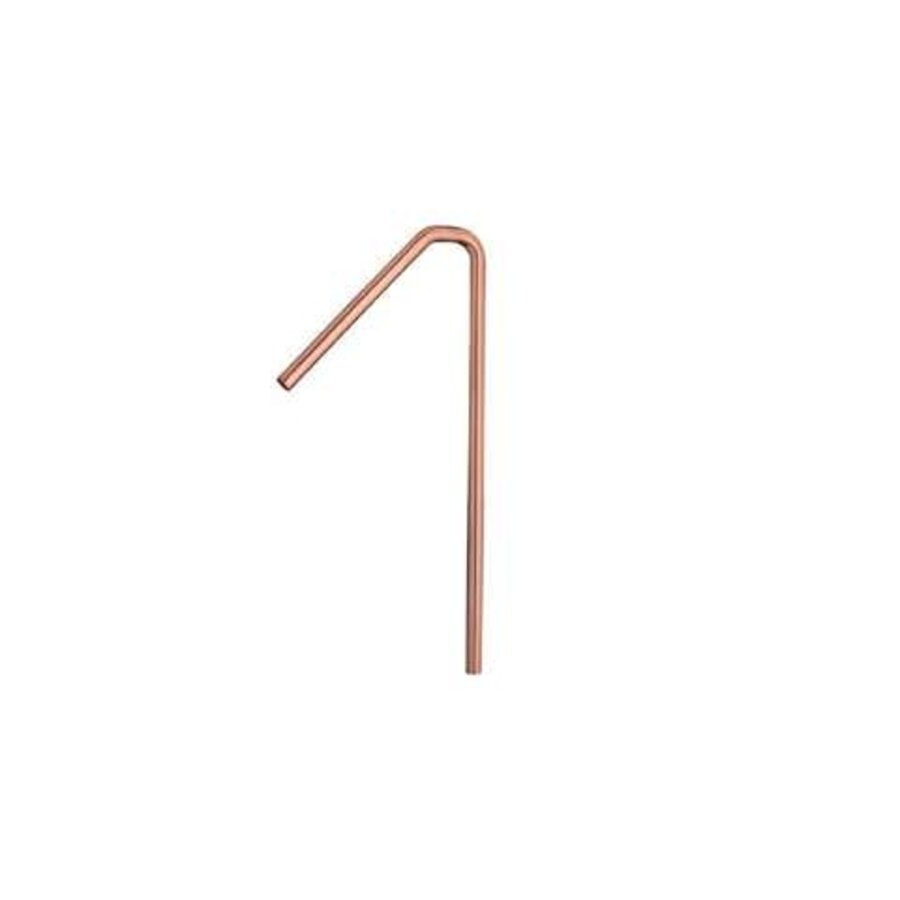 Copper pipe roof duct - pre-formed 1 3/8" sae