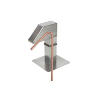Copper pipe roof duct - preformed 1 3/8" sae