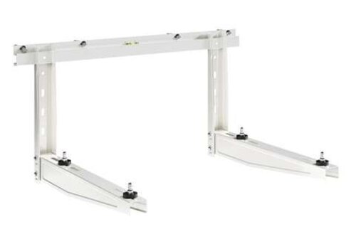  HorecaTraders Ms258 Wandhalterung lackiert + Querstrebe 650x420x800mm - 70+70kg 