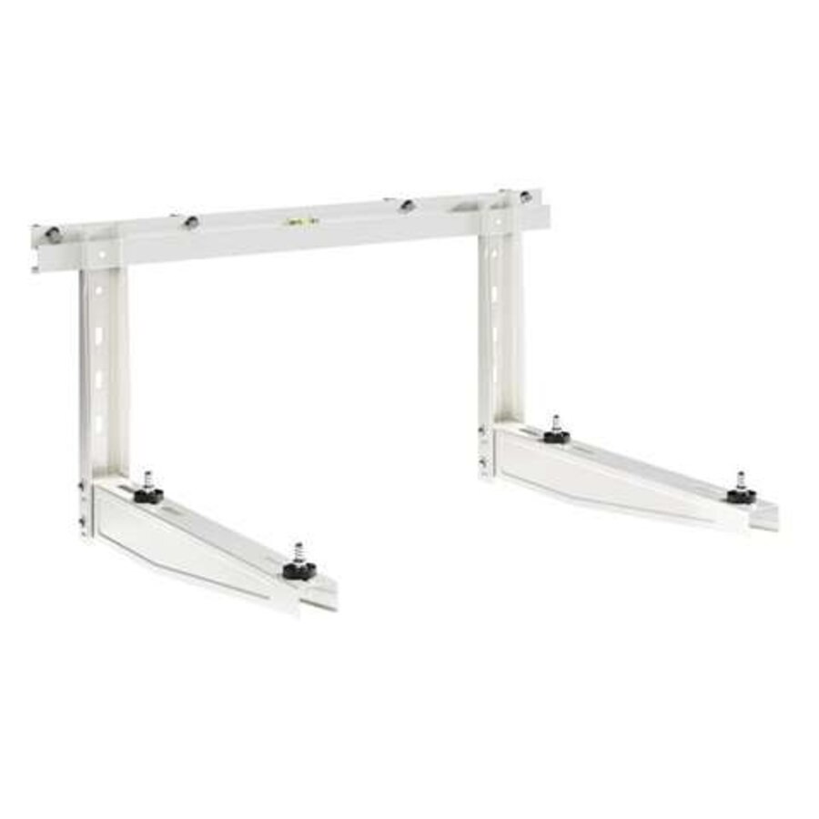 Ms258 wall bracket lacquered + crossbar 650x420x800mm - 70+70kg