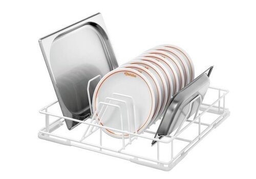  Bartscher Égouttoir à assiettes robuste | 40x40cm 
