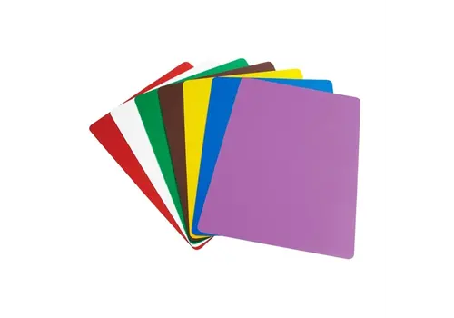  HorecaTraders Hygiplas cutting boards | 7 set | Plastic | 450(L)x300(W)mm 