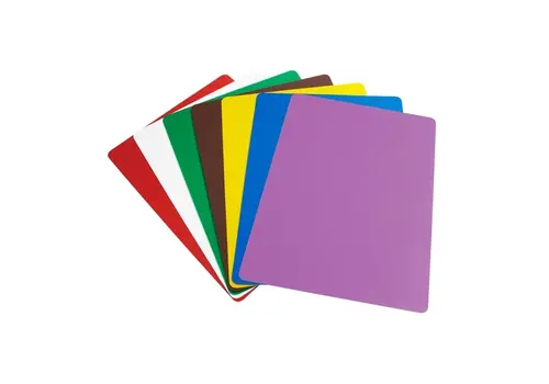  Hygiplas planches à découper | 7 ensemble | Plastique | 450(L)x300(l)mm 