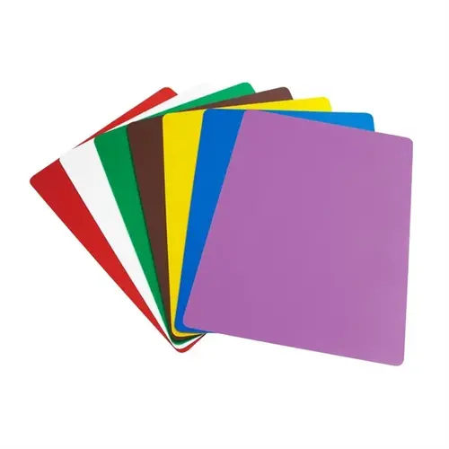  HorecaTraders Hygiplas cutting boards | 7 set | Plastic | 450(L)x300(W)mm 