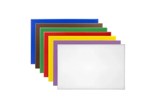  Hygiplas Planches à découper antibactériennes Hygiplas | 7 phrases | plastique | 450 (L) x 300 (l) x 10 (H) mm 