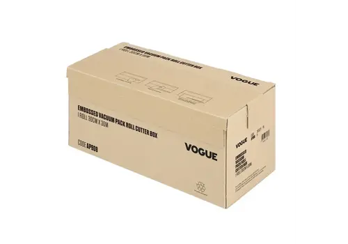  HorecaTraders Vogue vacuümverpakkingsrol met snijbox 17,85(h) x 37,2(b) x 17(d)cm 