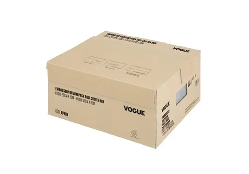  HorecaTraders Vogue vacuümverpakkingsrol met snijdoos dubbelverpakking  | 17,8(h) x 37,4(b) x 34,5(d)cm 